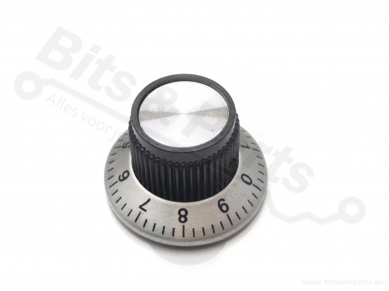 Button Aluminum with numbers 0-9